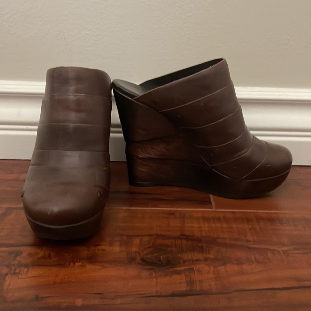 Diane von Furstenberg Wedge Clogs